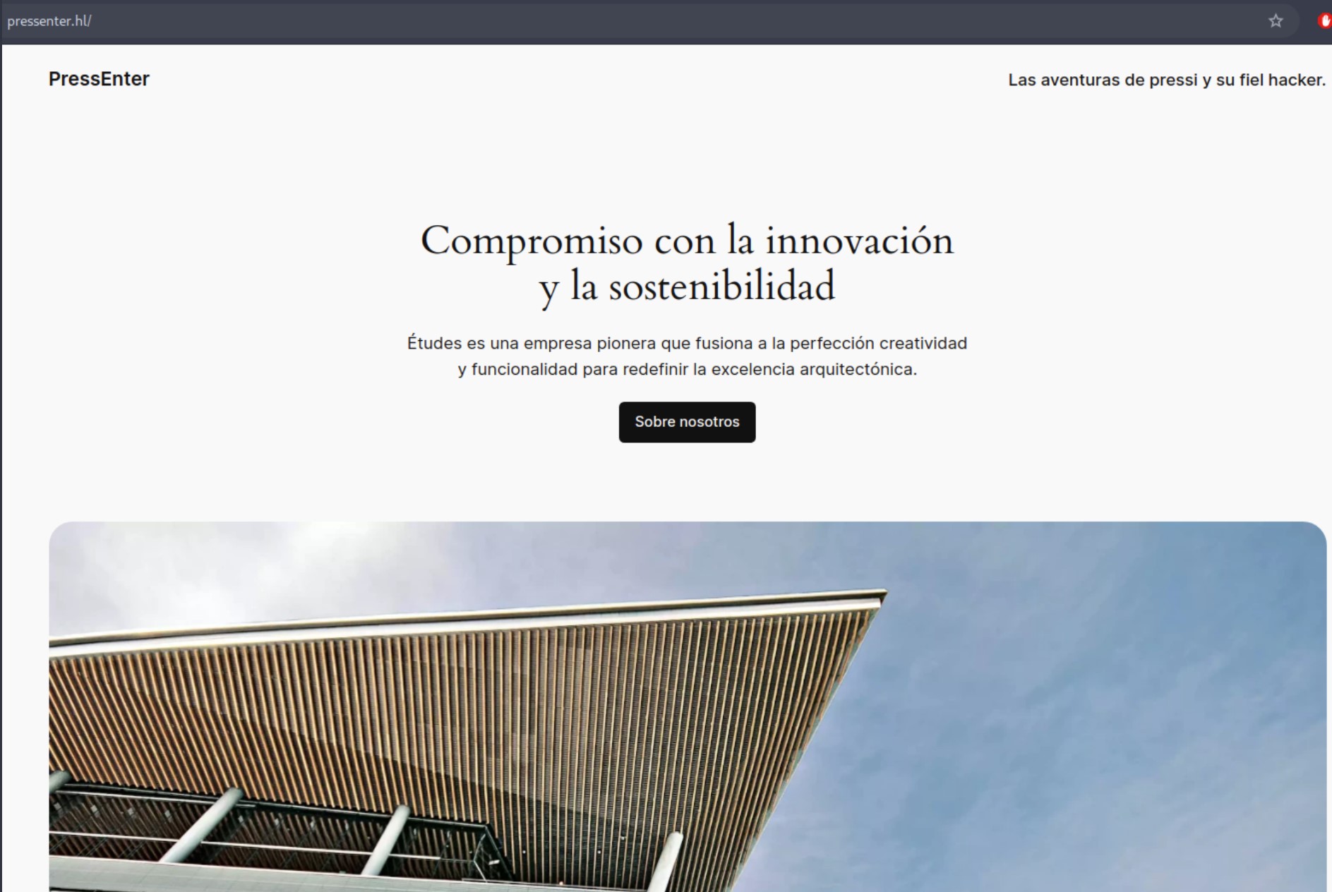 pressenter
