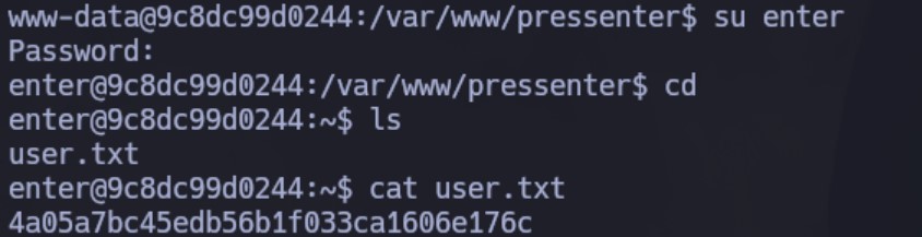 pressenter